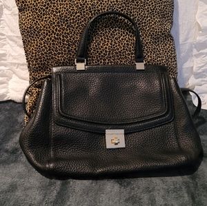 Black leather Kate Spade Bag